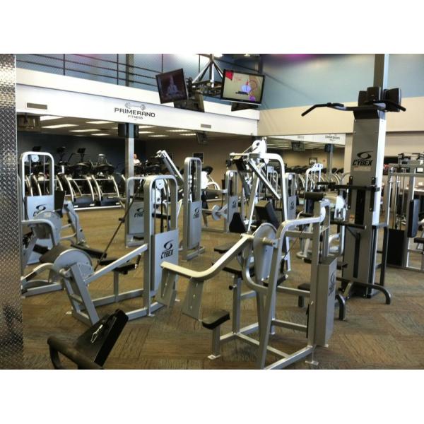 A gym offering a wide variety of new and remanufactured machines and equipment. A gym offering a wide variety of new and remanufactured machines and equipment.