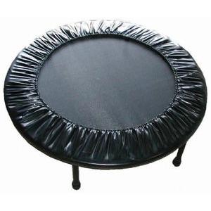 A new 38" Mini Trampoline on top of a white background.