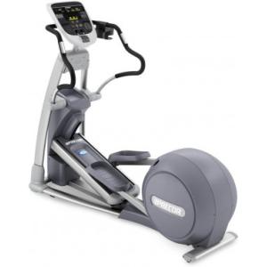 The Precor EFX 833 Elliptical - Remanufactured is shown on a white background, demonstrating the versatility of this New & Remanufactured Gym Equipment.