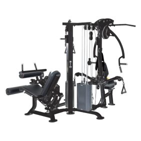 A Muscle D Corner Multigym - New with a new bench and a remanufactured pulley.