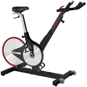 A new Keiser M3 Indoor Cycle - As Is Functional on a stand.