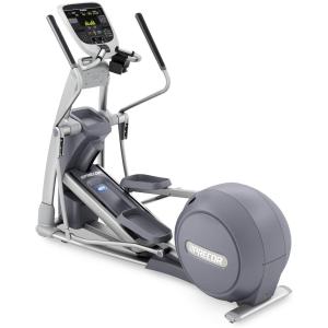 The Precor EFX 835 Elliptical - Remanufactured, a new and remanufactured gym equipment, is shown on a white background.