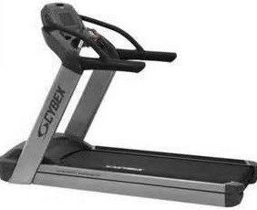 A new Cybex 770 Treadmill - Remanufactured on a white background.