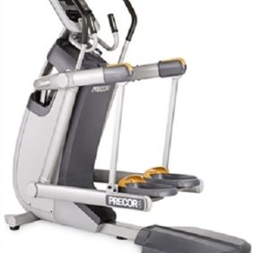 A new Precor 100i AMT - Remanufactured on a white background.