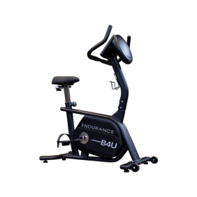 A new Body-Solid B4UB Upright Bike - New with the word bau on it.