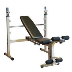 A new Body Solid Best Fitness Olympic Folding Bench - New on a white background.