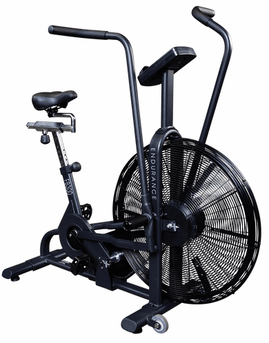 A Body Solid FB300B Endurance Fan Bike - New with a fan.