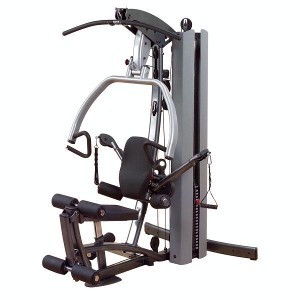 An image of the Body Solid FUSION 500 Personal Trainer 210lbs Stack - New set on a white background.