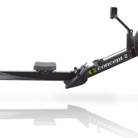 A new Concept 2 Rower - Serviced on a white background.