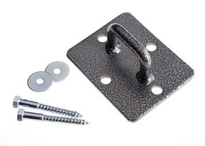 A new CrossCore Wall/Ceiling Anchor Mount with screws and bolts for remanufactured gym equipment.
