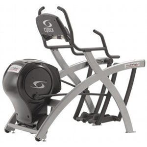 A new Cybex 626 Arc Trainer - As/Is Functional with a black and silver frame.