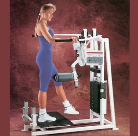 A woman working out on a Cybex Classic Selectorized Multi Hip - Remanufactured machine.
