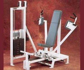 A new Cybex Classic Selectorized Pec Dec Fly - Remanufactured featuring a pulley.