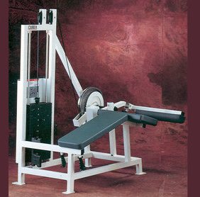A new Cybex Classic Selectorized Prone Leg Curl - Remanufactured with a bench and a seat.