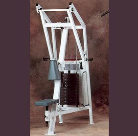 A new Cybex Classic Selectorized Row - Remanufactured exercise machine in white and black.