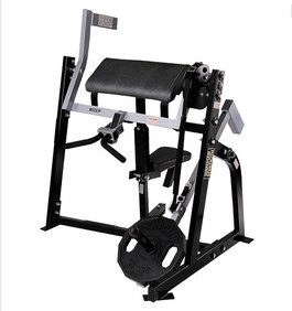 A new Hammer Strength Plate Loaded Seated Bicep Curl - Remanufactured.