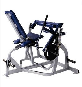 A Hammer Strength Plate Loaded Seated Leg Curl - Remanufactured exercise machine available in new or remanufactured condition.