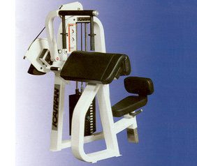 A new Icarian Arm Extension - Remanufactured gym machine with a seated position.