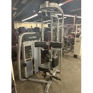 A gym featuring a vast array of new and remanufactured Cybex Eagle NX Torso Rotation - As Is Functional gym equipment.