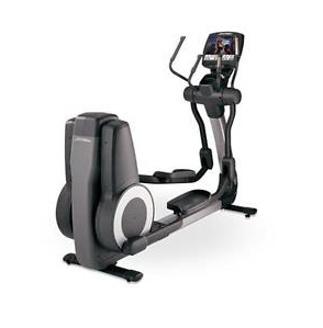 A close-up of a Life Fitness 95X Engage Elliptical - Serviced.