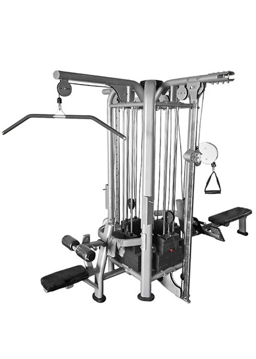 A new Muscle D Deluxe 4 Stack Jungle Gym Version B - New with pulleys.