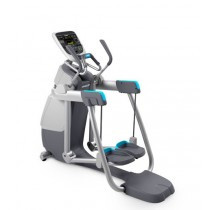 The Precor AMT 835 with Open Stride w/P30 Console - Remanufactured, both new and remanufactured, is shown on a white background.