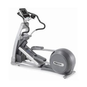 A new Precor EFX 546i Experience Elliptical - Remanufactured on a white background.