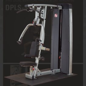 New and remanufactured gym equipment. Body Solid DPLS-SF Pro Dual Vertical Press/Lat Machine.