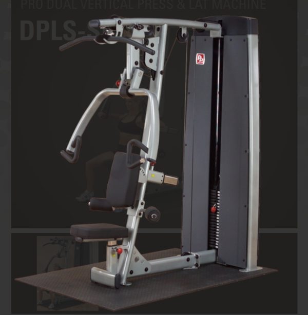 Body Solid DPLS-SF Pro Dual Vertical Press/Lat Machine