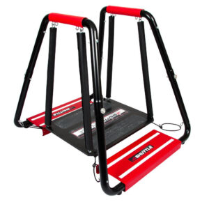 A red and black Shuttle Balance Senior - New with a red handlebar, available as new.