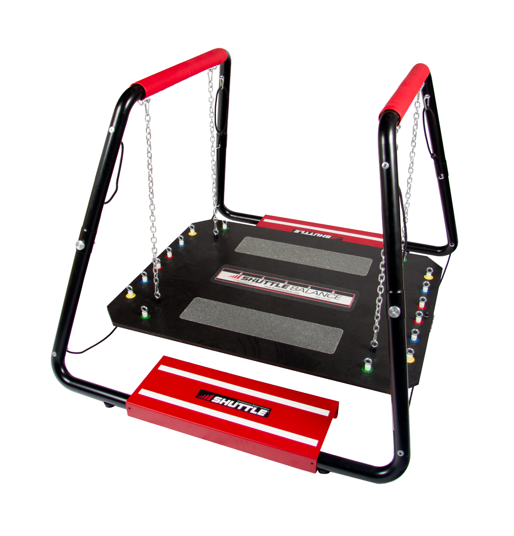 A new Shuttle Balance Sport 2 - New exercise machine on a white background.