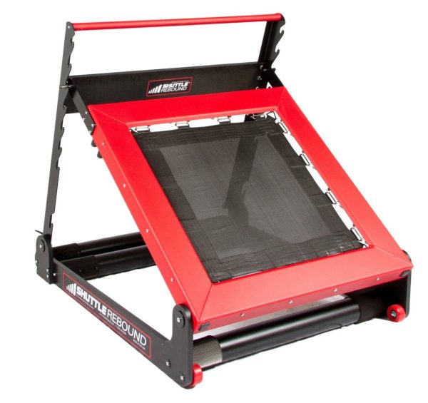 A new Shuttle Rebound - New stand with a screen on it.