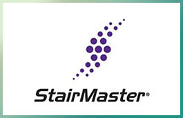 A logo with purple dots showcasing new and remanufactured gym equipment. A logo with purple dots showcasing new and remanufactured gym equipment.
