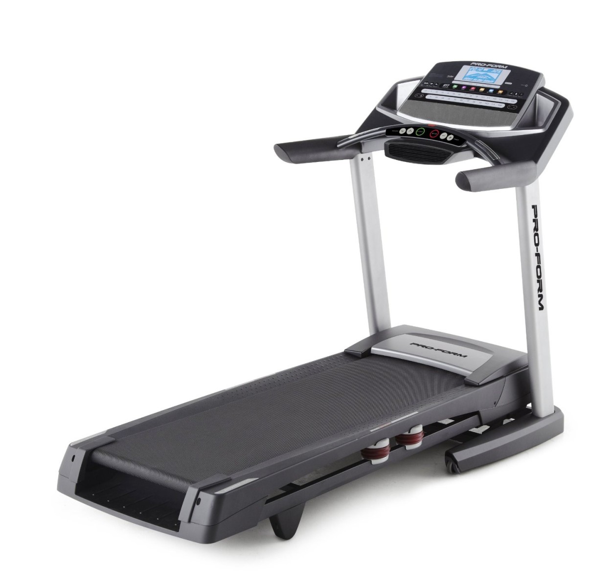 A new treadmill with a screen. A new treadmill with a screen.