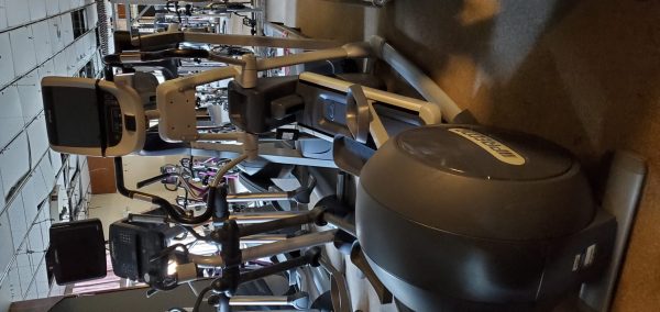 Precor EFX883 w/P80 Console Lower Body Elliptical - Serviced