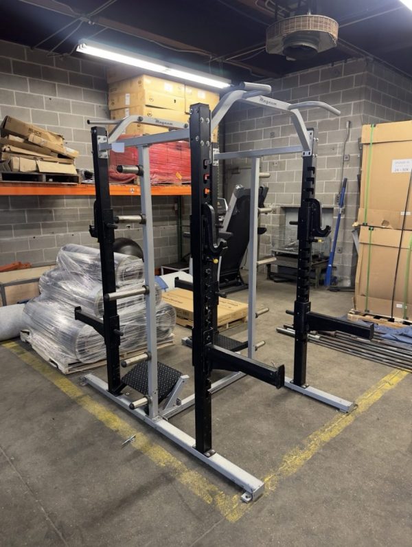 Magnum Fitness Dual (back to back) Power Rack - As Is Functional
