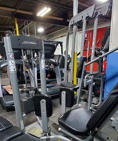 Life Fitness Optima Hip Abductor Hip Adductor- As Is Functional