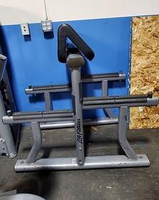 Life Fitness Arm Curl Bench- As Is functional