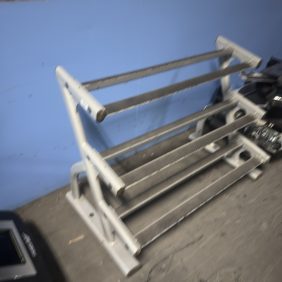Life Fitness 3-Tier Dumbbell Rack - As Is Functional