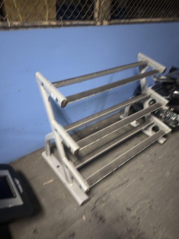 Life Fitness 3-Tier Dumbbell Rack - As Is Functional